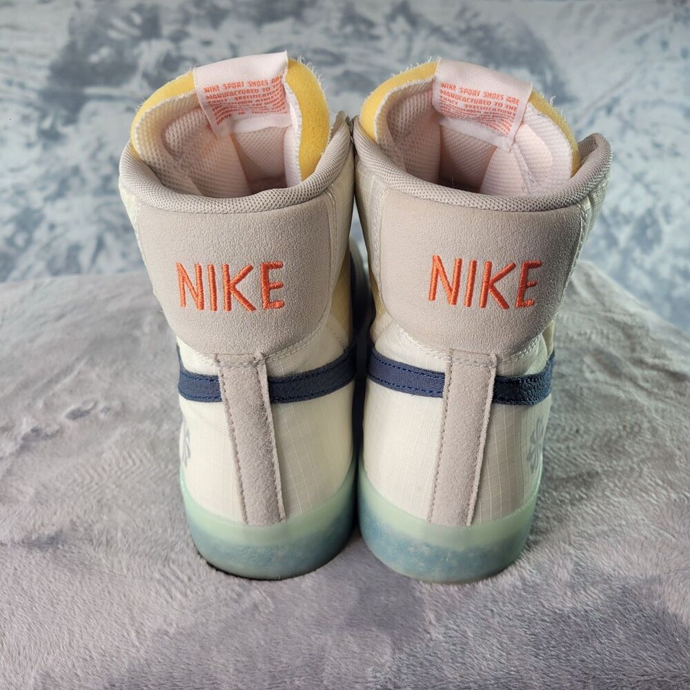 Nike Blazer 77 Mid Move To Zero Glacier Ice Mens Sz 10 Basketball Shoe Sneaker - Picture 11 of 11
